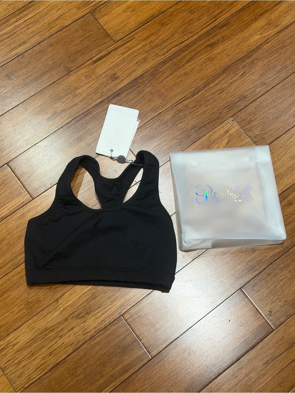 NWT Bombshell Sportswear Skull
Crusher Bra Black Size S